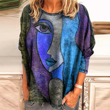 Load image into Gallery viewer, Face Print T-shirt
