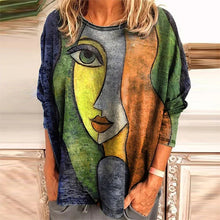 Load image into Gallery viewer, Face Print T-shirt