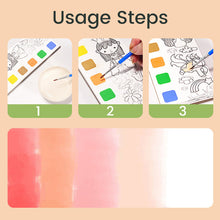 Load image into Gallery viewer, Watercolor Coloring Notes