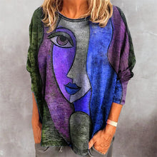 Load image into Gallery viewer, Face Print T-shirt