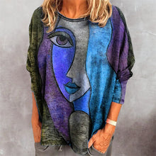 Load image into Gallery viewer, Face Print T-shirt