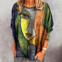 Load image into Gallery viewer, Face Print T-shirt