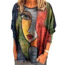 Load image into Gallery viewer, Face Print T-shirt