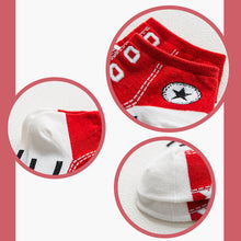 Load image into Gallery viewer, Cotton Deodorant Breathable Shallow Crew Socks
