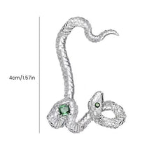 Load image into Gallery viewer, Personalized Snake Earrings