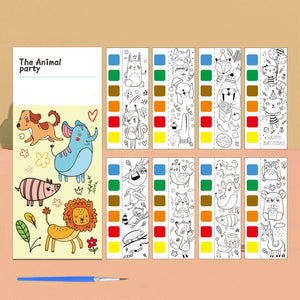 Watercolor Coloring Notes