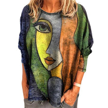Load image into Gallery viewer, Face Print T-shirt