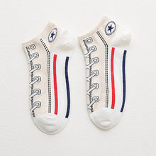 Load image into Gallery viewer, Cotton Deodorant Breathable Shallow Crew Socks