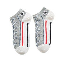 Load image into Gallery viewer, Cotton Deodorant Breathable Shallow Crew Socks