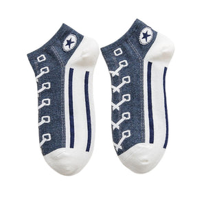 Cotton Deodorant Breathable Shallow Crew Socks