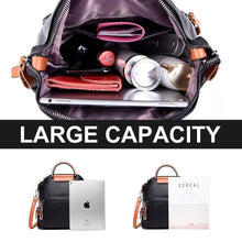 Load image into Gallery viewer, Dual-use Leather Backpack &amp; Handbag