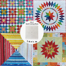 Load image into Gallery viewer, Fabulous Sewing Design 5-In-1 Quilt Cutting Ruler