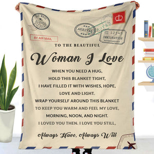 Printed Flannel Envelope Blanket