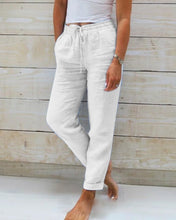 Load image into Gallery viewer, Casual  Solid Color Straight Leg Pant