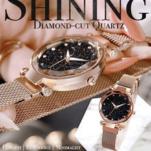 Load image into Gallery viewer, Waterproof Magnetic Starry Galaxy Watch