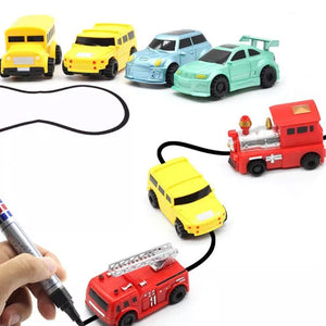Follow-The-Line Inductive Car