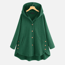 Load image into Gallery viewer, Vintage Solid Casual Tops Long Sleeve Hooded Coat