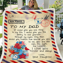 Load image into Gallery viewer, Printed Flannel Envelope Blanket