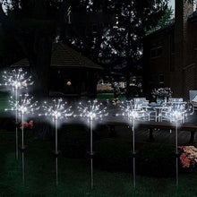 Load image into Gallery viewer, Waterproof  Solar Garden Fireworks Lamp