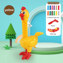 Load image into Gallery viewer, Colors Polymer Clay Feather Fun Chicken Toy