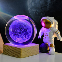 Load image into Gallery viewer, 3D Galaxy Crystal Ball Nightlight Decorlamp