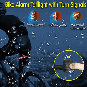 Bike Tail light alarm