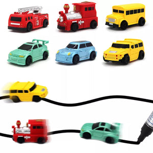 Follow-The-Line Inductive Car