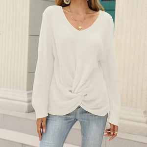 Knotted Knit Sweater