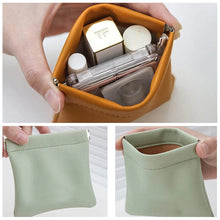 Load image into Gallery viewer, PU Leather Pocket Cosmetic Bag