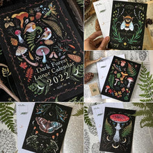 Load image into Gallery viewer, 2023 Dark Forest Lunar Calendar