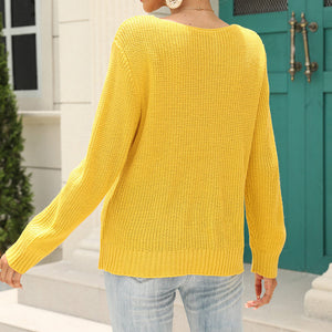 Knotted Knit Sweater