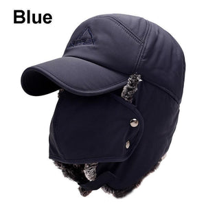 Unisex windproof & warm & ear protection & face protection hat