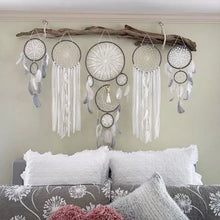 Load image into Gallery viewer, Dreamcatcher Moon and Stars Hanging Over the Bed (5 PCS)
