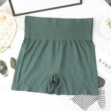Load image into Gallery viewer, High Waist Seamless Hip Lift Slim Shorts