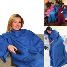 Load image into Gallery viewer, Full Body Snuggle Blanket With Sleeves
