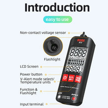 Load image into Gallery viewer, A1 Fully Automatic Anti-Burn Intelligent Digital Multimeter