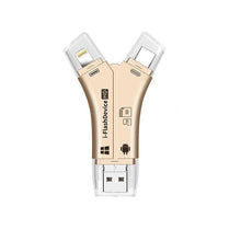 Load image into Gallery viewer, 4-in-1 Portable Memory Card Reader For Phones
