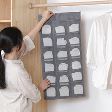 Load image into Gallery viewer, Dual Sided Wall Shelf Wardrobe Storage Bags