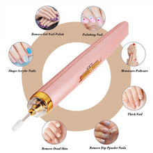 Load image into Gallery viewer, Electric Professional Manicure Nail Machine Set