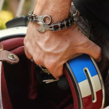 Load image into Gallery viewer, Silver Wrench Bracelet