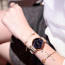 Load image into Gallery viewer, Waterproof Magnetic Starry Galaxy Watch