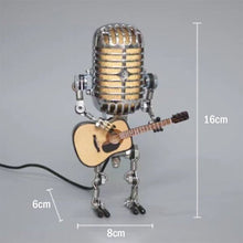 Load image into Gallery viewer, Retro Microphone Robot USB