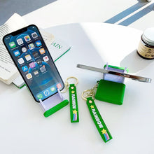 Load image into Gallery viewer, Cute Avocado Keychain