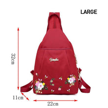Load image into Gallery viewer, Embroidery Lightweight Backpack