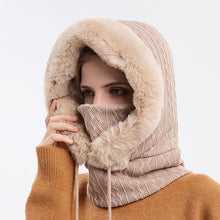 Load image into Gallery viewer, Warmly Scarf Hoodie