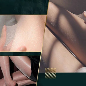 Pearlescent Silk Stockings