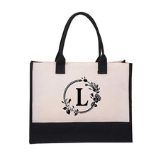 Load image into Gallery viewer, 🎁Perfect Gift-Letter Canvas Bag Women Hit Color Simple Shoulder Shopping Tote Handbag