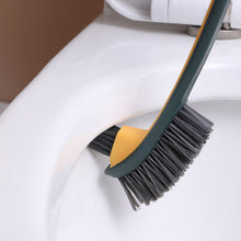 Load image into Gallery viewer, Double-sided Flocking Toilet Cleaning Brush