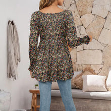 Load image into Gallery viewer, Puff Sleeve Tunic Top