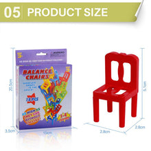 Load image into Gallery viewer, Chairs Stacking Tower Balancing Game